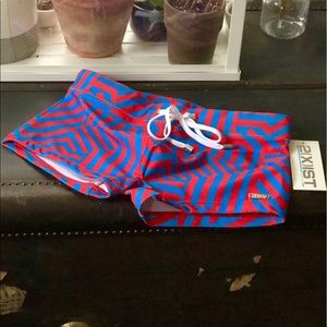 2(X)IST Men’s Geometric Print Swim Trunk Size S